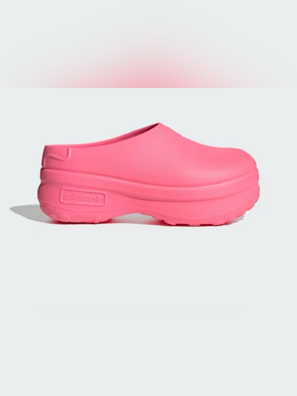 adidas Women's Adifom Stan Smith Mule lucid pink size 7